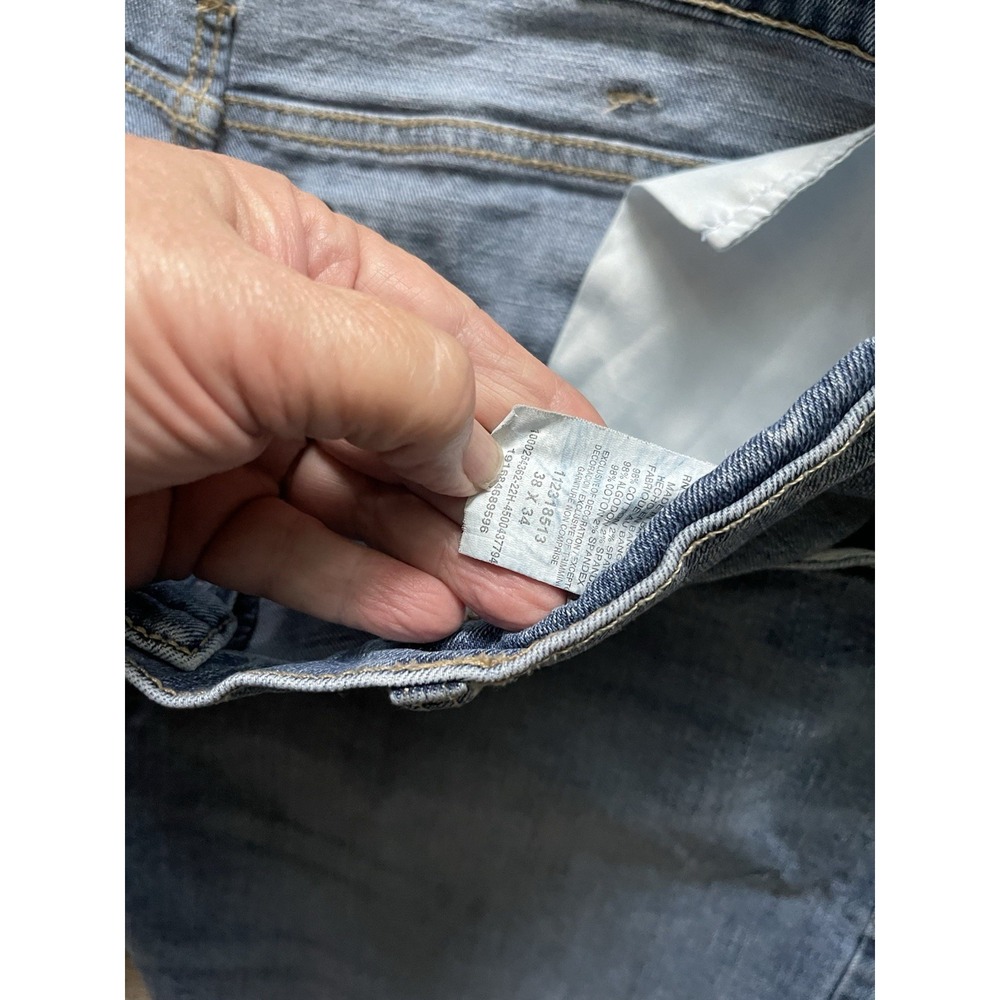 Wrangler Jeans Men 38 x 33 20X Style‎ 42 Vintage Boot Cut Whisker - Picture 5 of 11